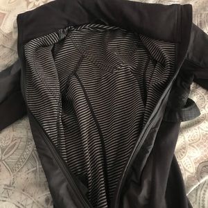 lululemon athletica Jackets & Coats - Lululemon zip up jacket with optional hood lululemon athletica Jackets & Coats - Lululemon zip up jacket with optional hood